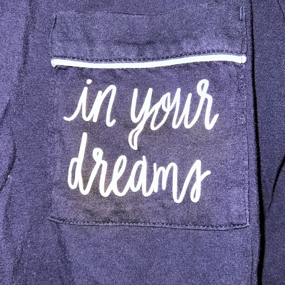 Kate Spade ♠️ “in your dreams” Pajama Top - Picture 3 of 4
